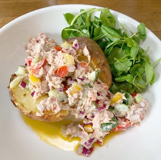 Jacket Potato Tuna Mix ... :)