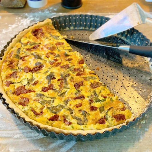 Sundried Tomato and Basil Quiche ...