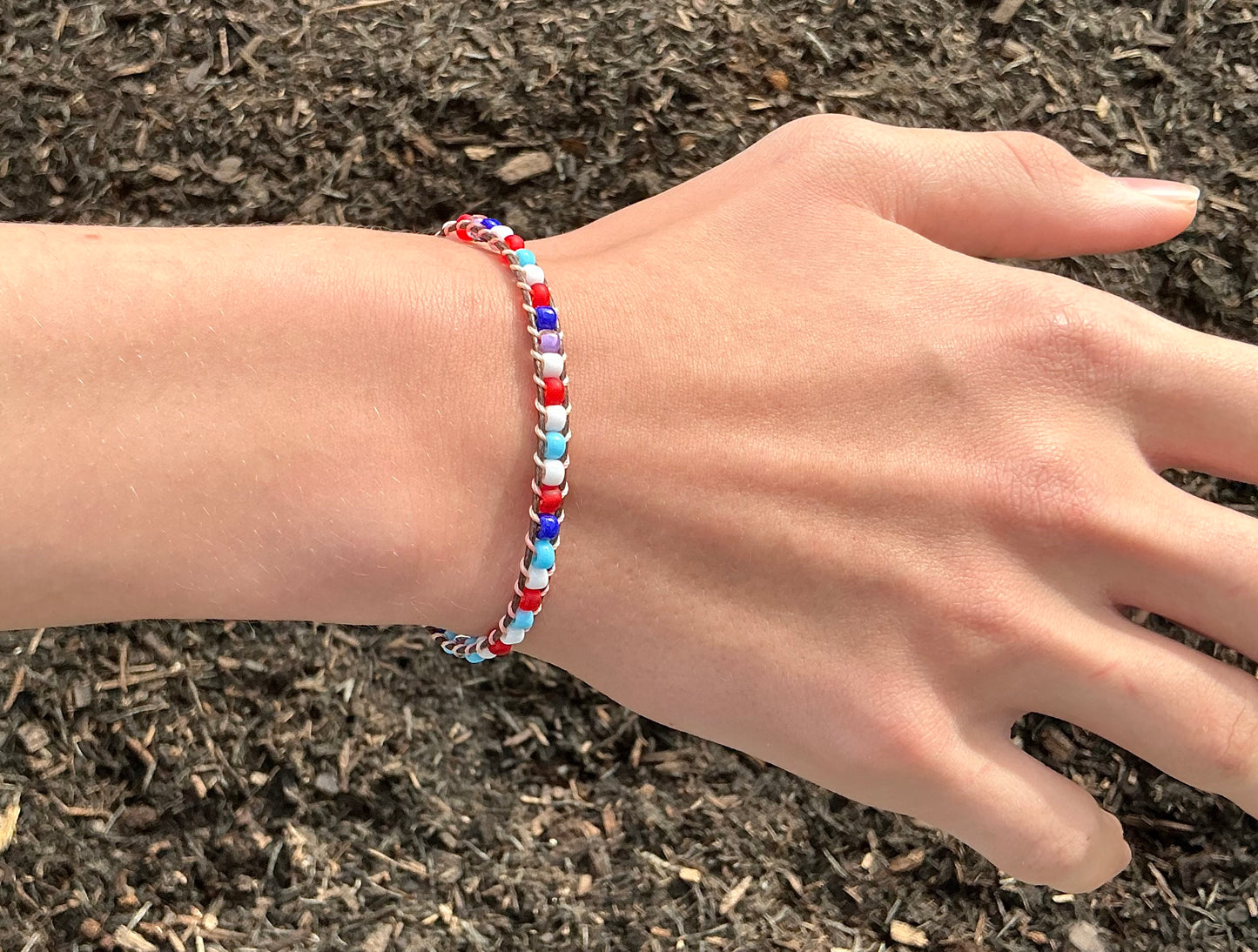 Seed Bead Bracelet. Boho Style Bracelet. Beach Life Bracelet. Casual Bracelet. Beaded Bracelet. Beach Style Bracelet. Seed Bead Jewellery.