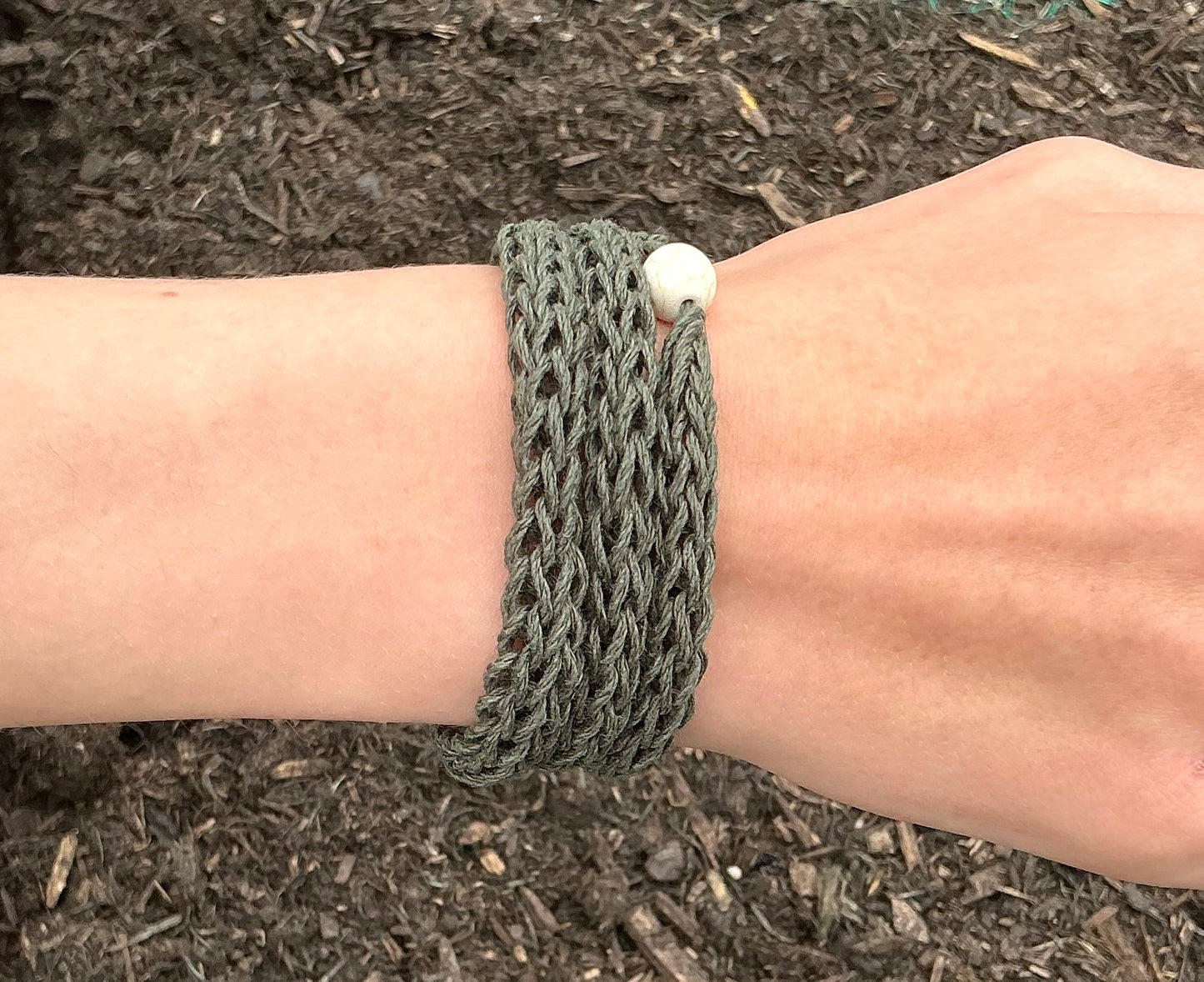 Hemp Bracelet. Charcoal Bracelet. Boho Style Bracelet. Boho Chic. Beach Life Bracelet. Handmade Bracelets. Wrap Around Bracelet. Hemp Jewellery. Casual Jewellery.