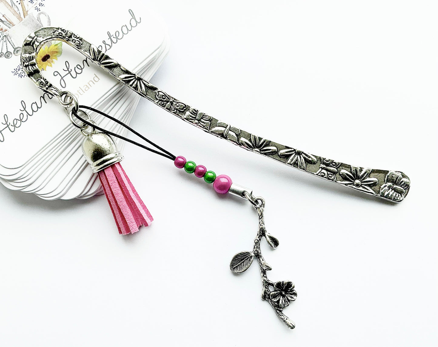 Metal Bookmark. Bookmark. Bookmarks. Flower Bookmark. Butterfly Bookmark. Flowers. Butterflies. Gift For Book Lovers.