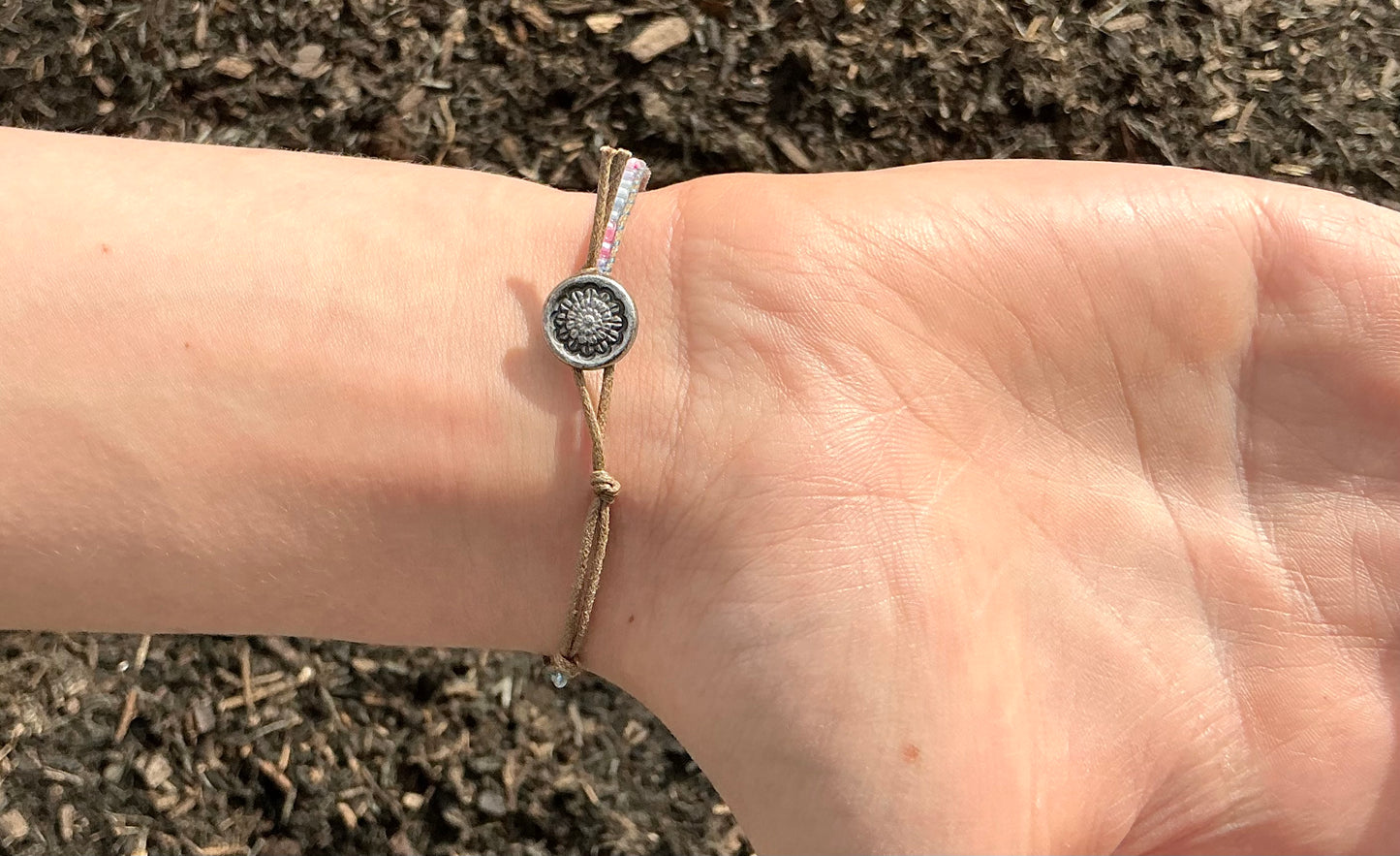 Dainty Seed Bead Bracelet. Boho Style Bracelet. Bracelets. Handmade Bracelet. Beach Life Style Bracelet. Beaded Bracelet.