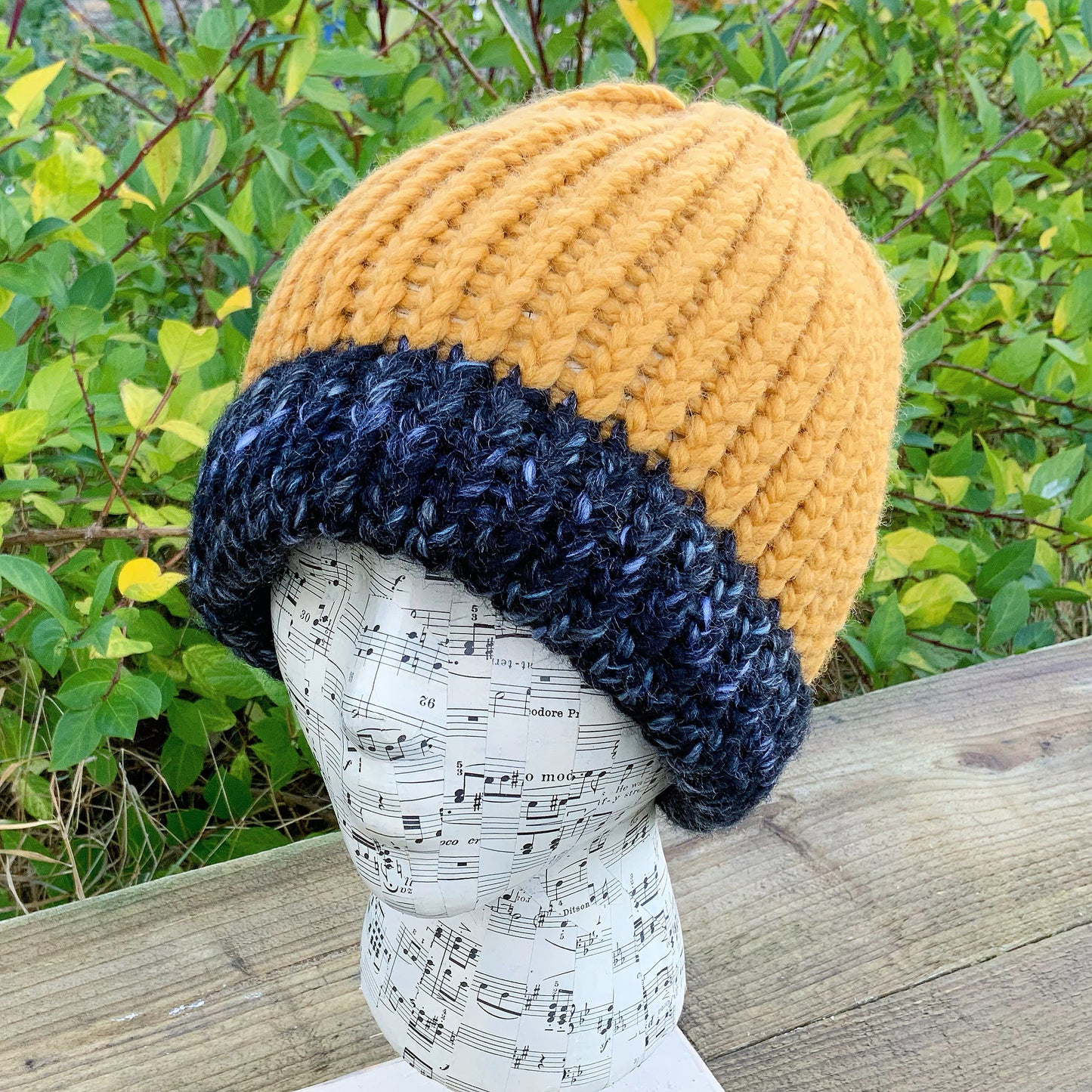 Chunky Knit Beanie. Fisherman Style Hat. Unisex Hat.