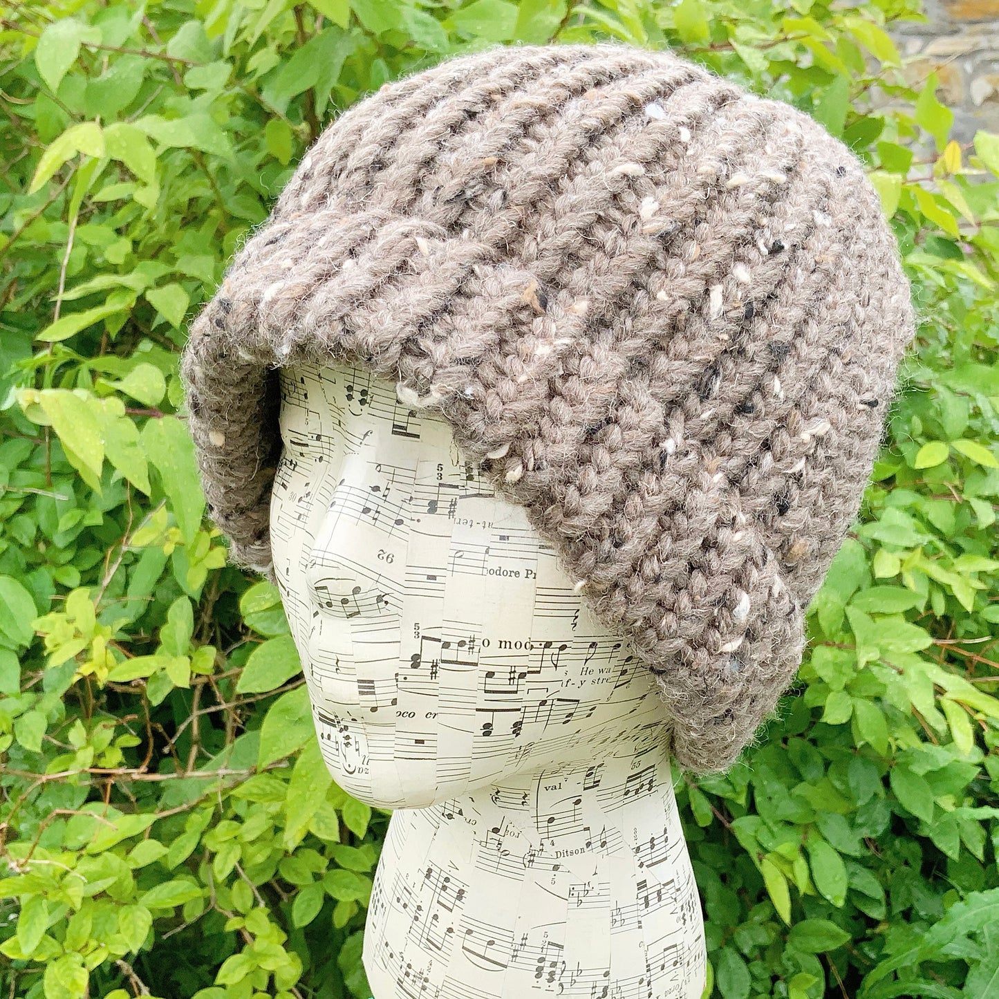 Hand Knitted Hat. Chunky Knit Hat. Beanie. Woollen Hat. Woolly Hat. Handmade Hat.