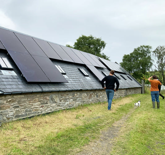 Our Solar Panels Are On …