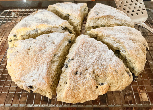 Blueberry Scones …