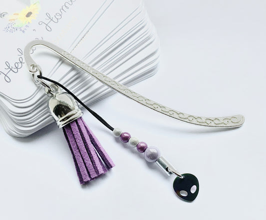 Alien Bookmark. Metal Bookmark. Novelty Bookmark.