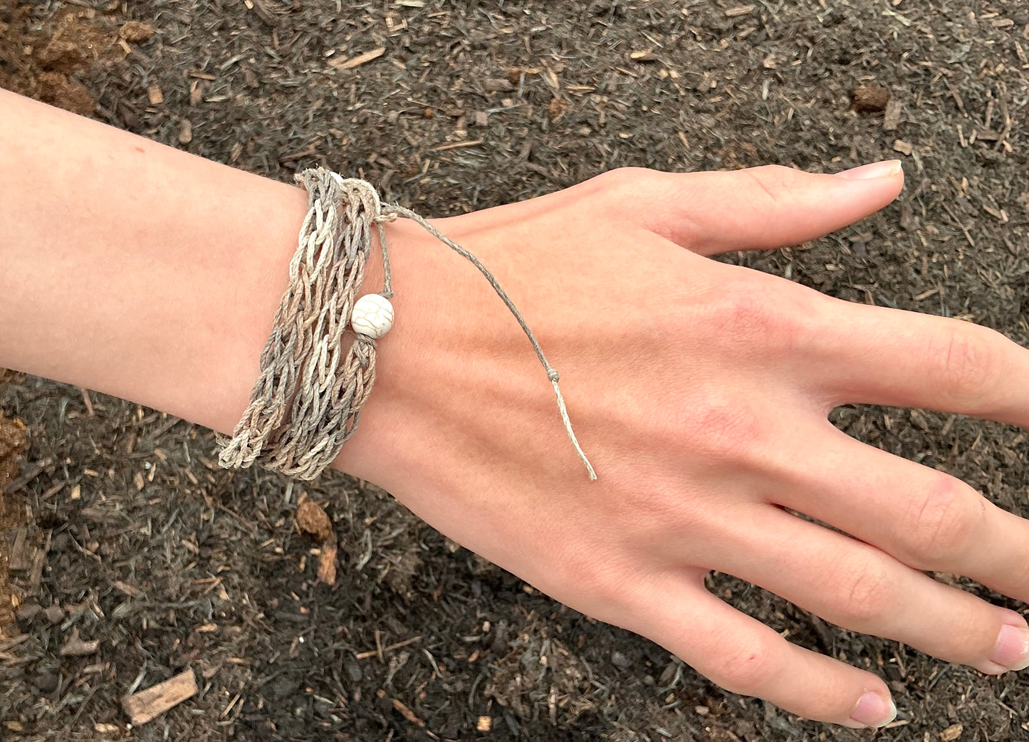 Brown Camouflage Bracelet. Hemp Jewellery. Bracelets. Hemp Bracelet. Boho Bracelet. Hemp Bracelets. Wrap Bracelet.